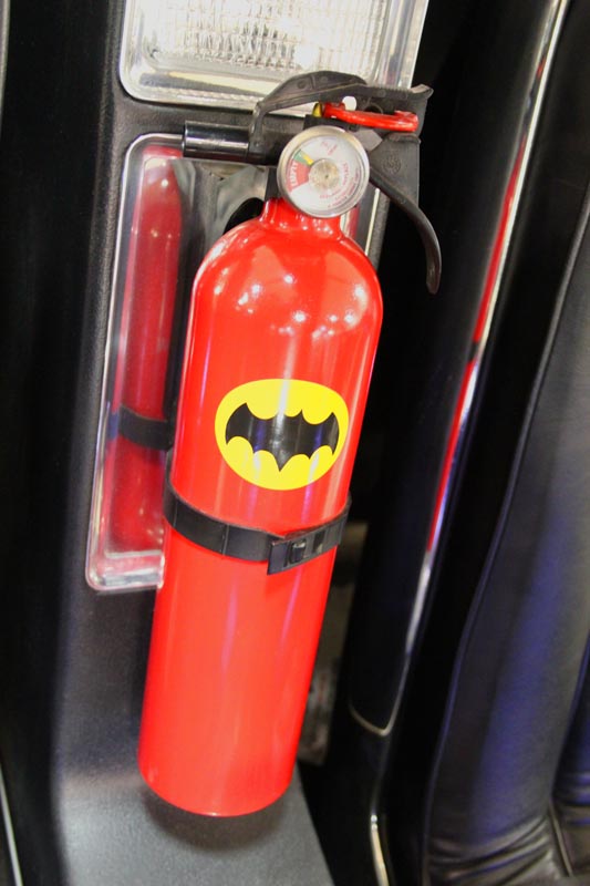 Batmobile Fire Extinguisher